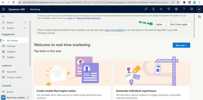 Dynamics 365 Marketing