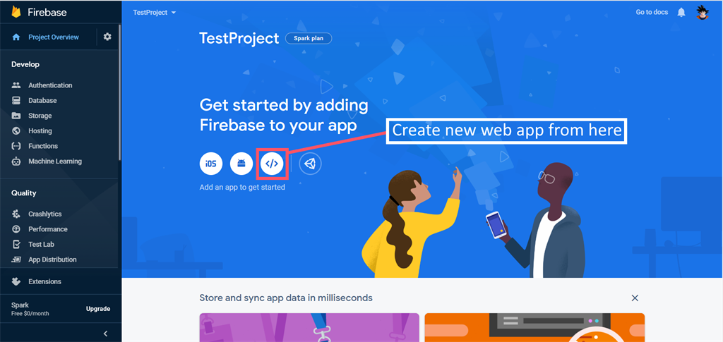 Introduction To Firebase And Getting Firebase Credentials - Key(s)