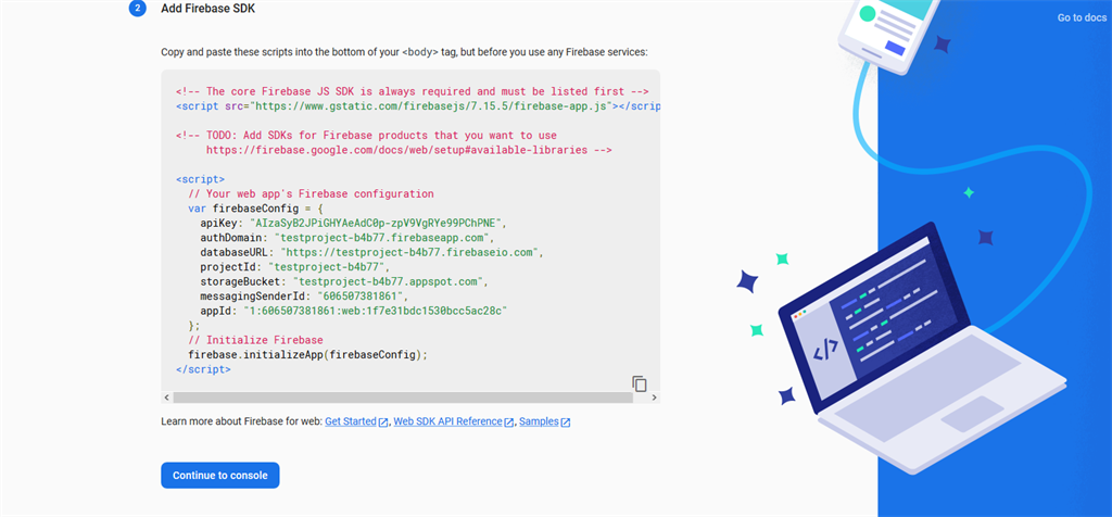 Introduction To Firebase And Getting Firebase Credentials - Key(s)