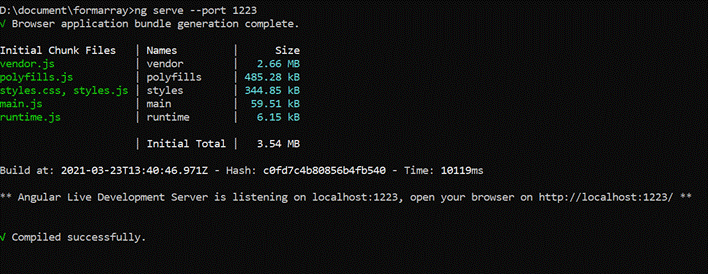 How To Create FormArray In Angular