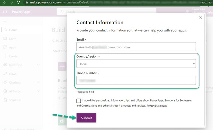 Microsoft Power Apps