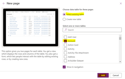 Create Model Driven Apps With Security Role Restriction