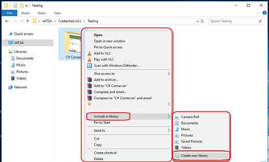 How To Create New Libraries In Windows 10