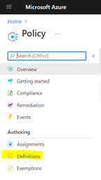 How To Create Own Azure Custom Policy