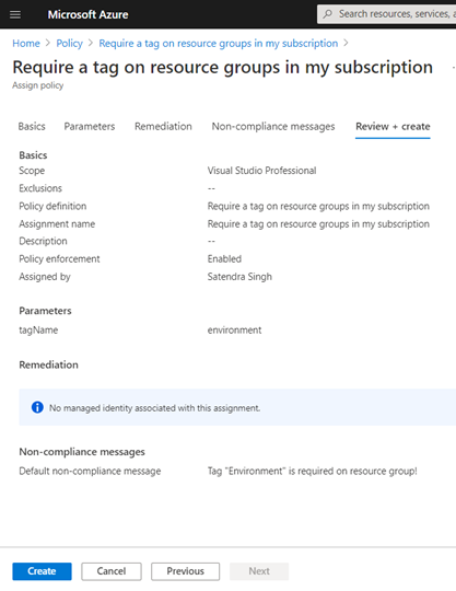 How To Create Own Azure Custom Policy