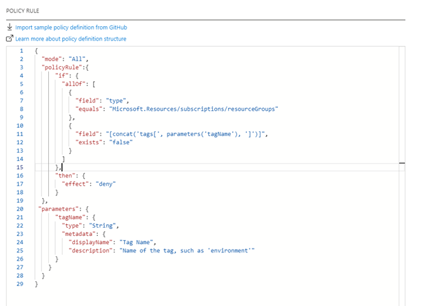 How To Create Own Azure Custom Policy