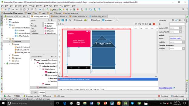 android studio recyclerview item layout android studio recyclerview item layout