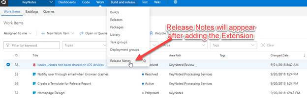 Create Release Notes In VSTS Using Bravo Tool