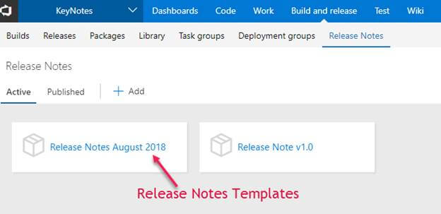 Create Release Notes In VSTS Using Bravo Tool