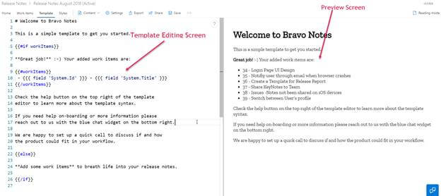Create Release Notes In VSTS Using Bravo Tool