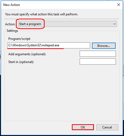 How To Create a Scheduled Task in Windows 10