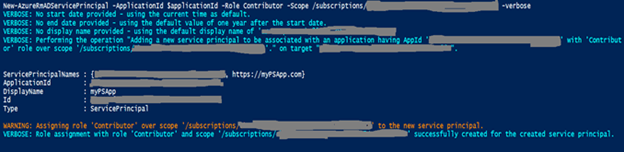 How To Create Service Principal (Password-Based) With PowerShell In Azure