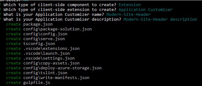Create SPFx Extensions