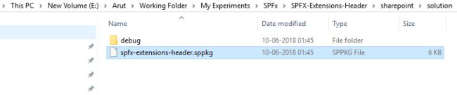 Create SPFx Extensions