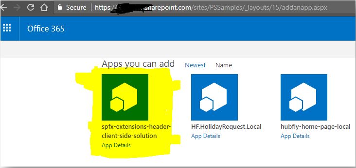 Create SPFx Extensions