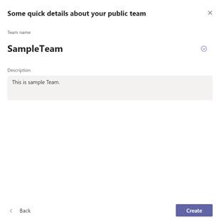 How To Create Team In Teams Differently