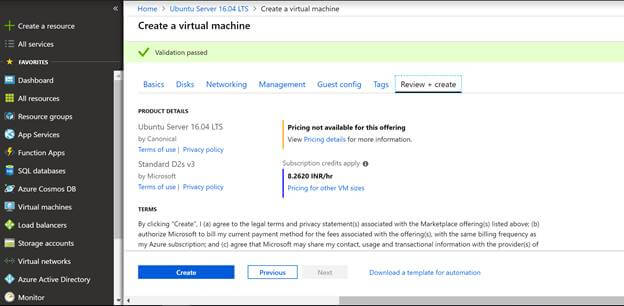 How To Create Ubuntu Virtual Machine In Azure