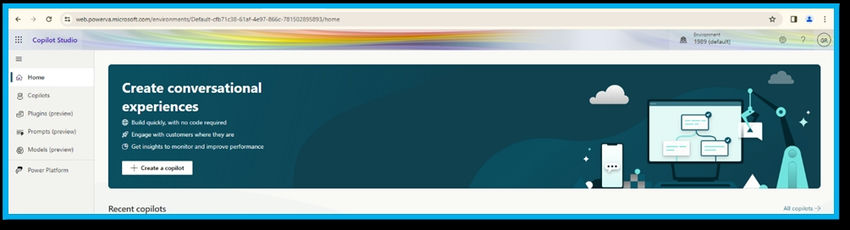 How to Create Virtual Agent Chatbot from Power Apps Using Copilot