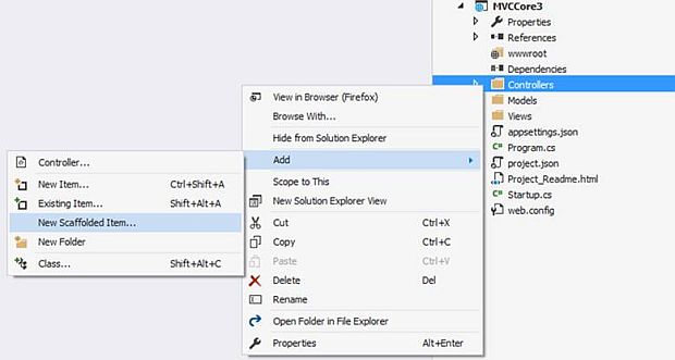 How To Create Web API In ASP.NET Core MVC Using Entity Framework Core