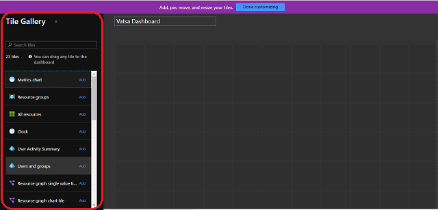search tile that you want