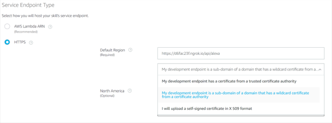 How to Debug an Alexa .NET Core Skill
