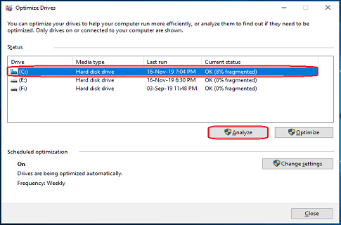 How To Defragment Hard Drive In Windows 10