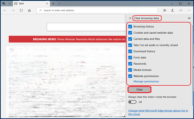 select what you want