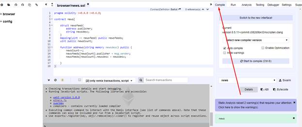 How To Deploy And Test Your Smart Contracts On Ropsten TestNet Using Metamask And Remix