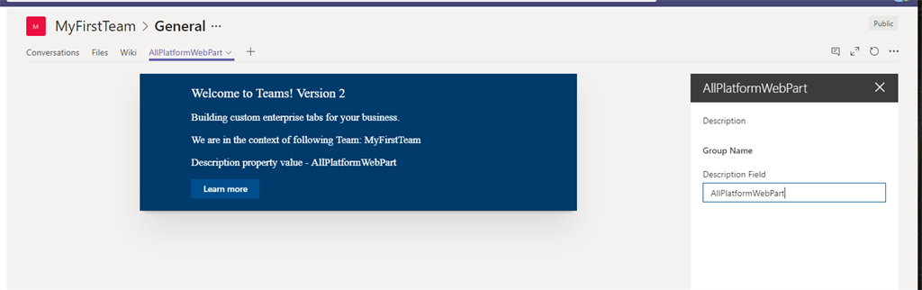 How To Deploy/Update/Upgrade Existing SFx Webpart To Microsoft Team