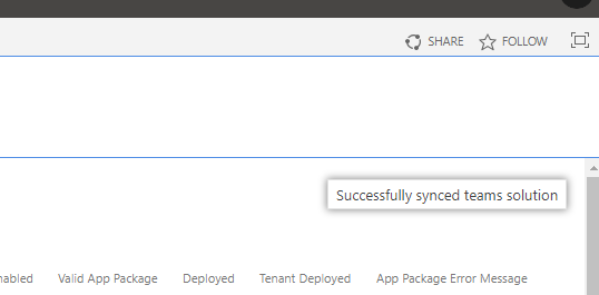 How To Deploy/Update/Upgrade Existing SFx Webpart To Microsoft Team