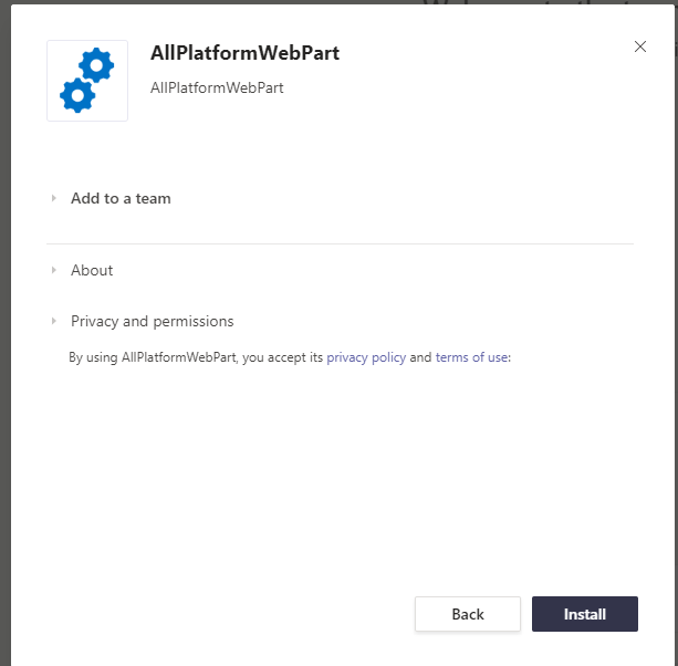 How To Deploy/Update/Upgrade Existing SFx Webpart To Microsoft Team