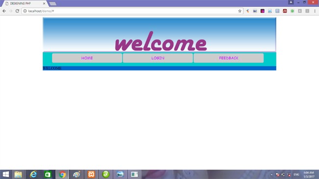 How To Design A Web Page Using PHP