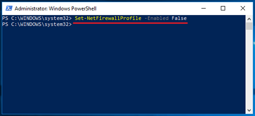Windows PowerShell's Command