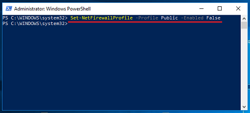 Windows PowerShell's Command