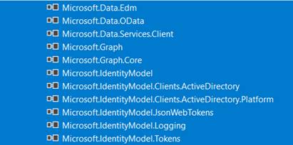 Office 365 - SharePoint Online - Assemblies references added after installing "SharePoint PnP Core Online" NuGet package