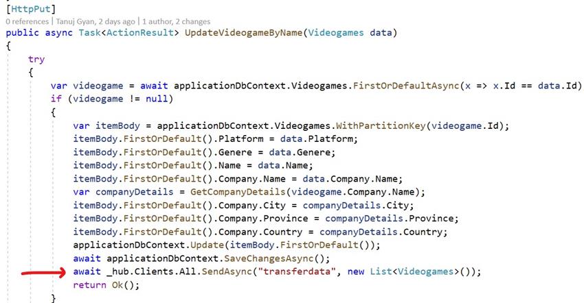 How To Do Live Data Refresh In Angular 11 Using SignalR
