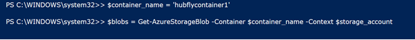 How To Download Azure BLOB Storage Using Azure PowerShell
