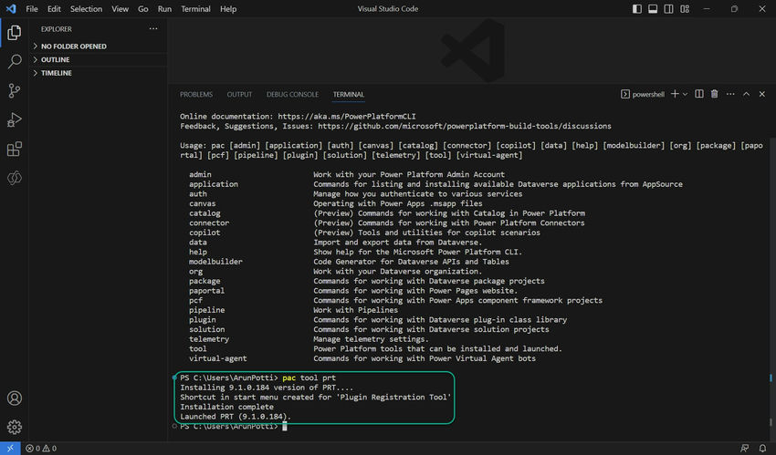 Plugin registration tool