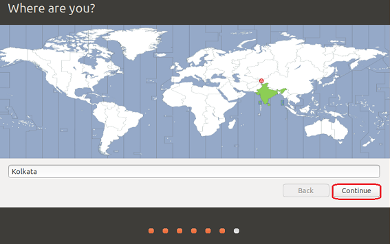 Choose your time zone