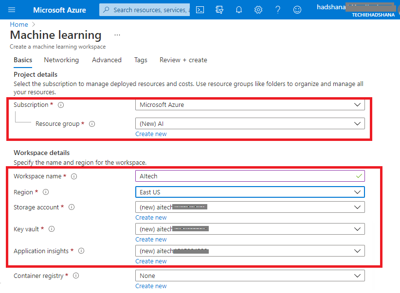 How To Easily Create An Azure Machine Learning Workspace