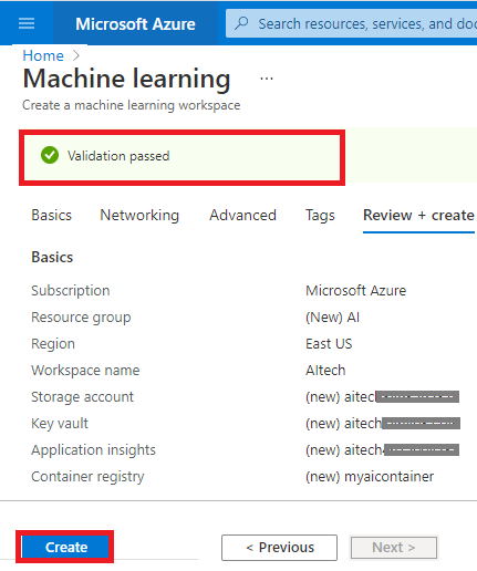 How To Easily Create An Azure Machine Learning Workspace