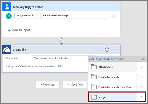 How To Easily Upload Image From Mobile To OneDrive by Flow Button Using ...