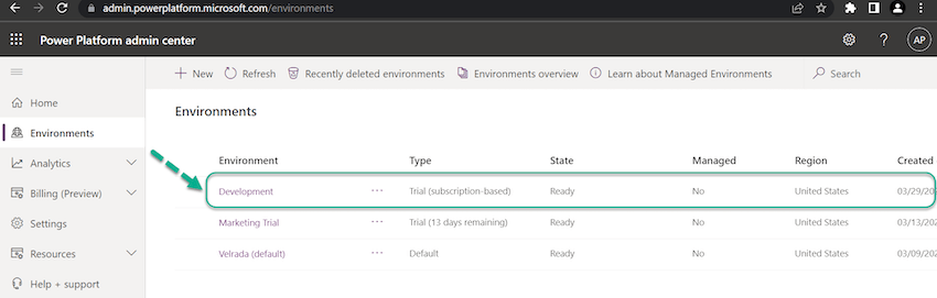 Enable 2023 Release Wave 1 updates in the Dataverse Environment?