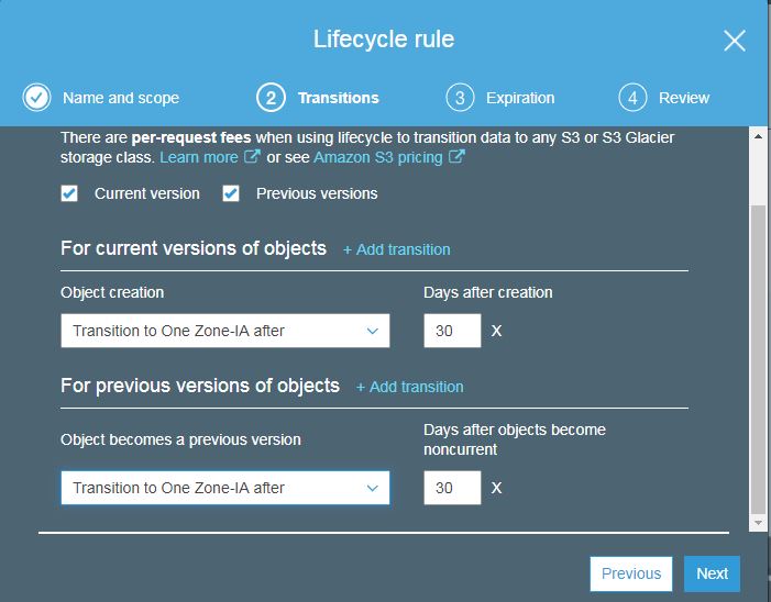 How To Enable Lifecycle Management In S3 Bucket Using AWS Portal