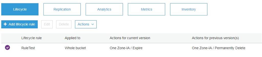 How To Enable Lifecycle Management In S3 Bucket Using AWS Portal
