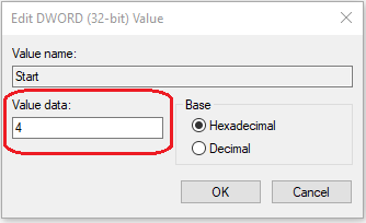 disable port