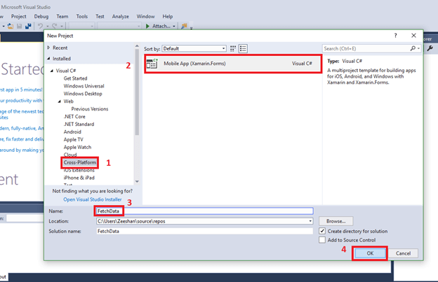 How To Fetch Data From Web API Using Xamarin.Forms