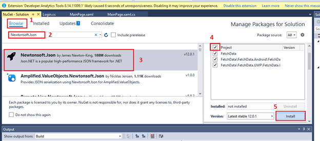 How To Fetch Data From Web API Using Xamarin.Forms