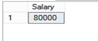 How To Find The Highest Salary in SQL Server