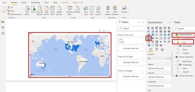 How to Generate Report from Merge Table in Power BI